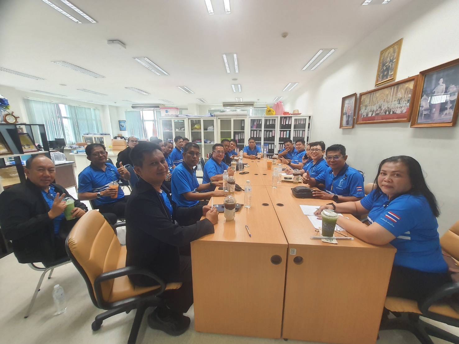 ภาพบรรยากาศการประชุมชมรมผู้จัดการ กปภ. 2